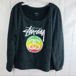 Women’s Stussy Sweatshirt Emancipate Yourself